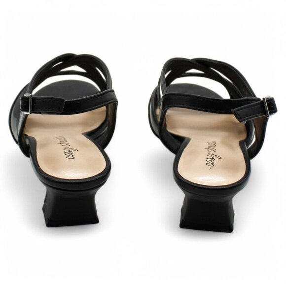 Womens Easy Street Dress Sandals - Black - Picture 8 of 8